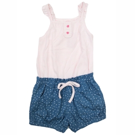 Milky S14 Heart Playsuit Pink Stripe